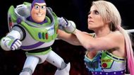 Alexa Bliss showed her love for Disney on the SummerSlam kick-off show, when she wore a Buzz Lightyear themed attire in her Women's Tag Team Title Match.